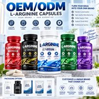 Capsules d'L-Arginine de haute qualité OEM, soutien de la vitalité masculine pour les hommes, puissant complément de santé