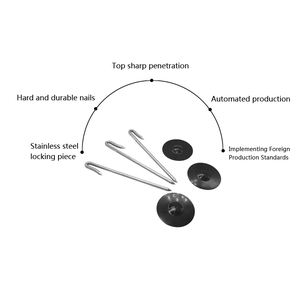 Clip de fixation en nylon pour panneaux solaires - Noir, facile à installer - Product Image 5