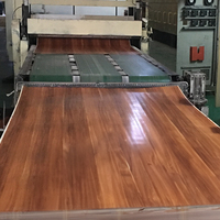 Papel Decorativo con Grano de Mármol, Papel de Laminación Impregnado de Melamina para Muebles