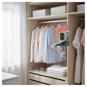 BREEZE <b>Wardrobe</b> Freshener April Blossom Scent Closet Deodorizer for Clothes <b>Storage</b> Cabinet - Product Image 3