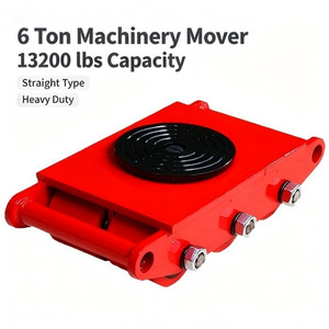机器滑车 6T 机械滑车小车 13200 磅 360 度可转向机械移动车 °   旋转 - Product Image 2