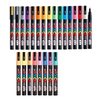Stylo marqueur de peinture Uni Ball Posca PC-3M, pointe Fine 0.9-1.3mm, stylo marqueur de peinture Uni Posca PC-3M