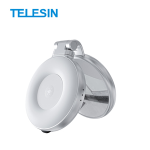 Telesin Mini điền vào ánh sáng có thể sạc lại 3 chế độ có thể điều chỉnh 180 ° lật & tích hợp gương từ điện thoại di động Selfie vòng ánh sáng - Product Image 2