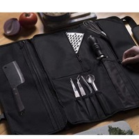 Nouvelle sacoche de couteau de chef pliable professionnelle, bandoulière réglable, pochette de rangement, cadeaux Nzuo Industry