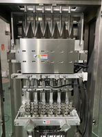 Machine d'emballage automatique multi-voies à scellage 4 côtés pour sachets de miel, moutarde, sauce salade, mayonnaise, ketchup tomate