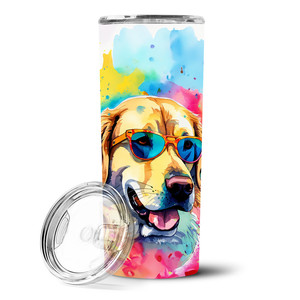 Bicchiere sottile in acciaio inossidabile Yellow Labrador Hippie Dawg - Product Image 2