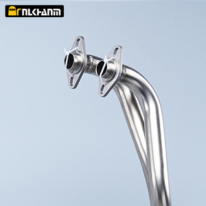 Kawasak Ninja <span class=keywords><strong>250</strong></span>/300 Z250/Z300 2008-2017 Năm Tùy Chỉnh Thép Thoát Phía Trước Trung Liên Kết Hệ Thống Xả Với 51Mm Adapter - Product Image 2