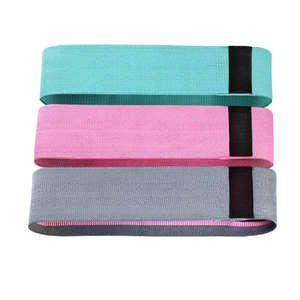 ONESTARSPORTS Nuovi Arrivi: Bande Elastiche Lunghe Personalizzate in Tinta Unita con Logo Stampato su Tessuto, Attrezzatura per Esercizi di Resistenza Antiscivolo - Product Image 1