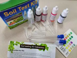 Kit per il Test di suolo per Terreno Del Giardino, a Prova di Azoto, Fosforo e Potassio