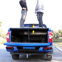 Couverture de benne rétractable en aluminium pour Great Wall Wingle 3, Ram 1500, Great Wall Poer Wingle 7, Honda Ridgeline