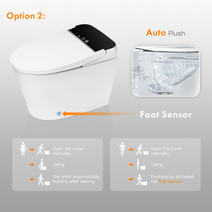 Low Moq Automatic Toilet Smart Floor Mounted Wc With Bidet K1 Automatic Toilet Smart Floor Mounted Toilet Wc K1 K1 K1 Automatic - Product Image 5