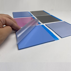 Bantalan termal bahan celah pendingin penyerap panas Cpu silikon konduktif, 12.8w/m-k 4Mm 3Mm 1Mm 2Mm - Product Image 5