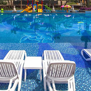 Massieve Structuur Blauwe Mediterrane Outdoor Hotel Zwembad Vis Landschap Tegels Zwembad Zwembad Keramische Mozaïek Puzzel Tegel - Product Image 2