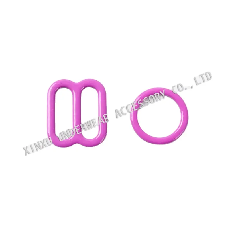 Nylon BH Ring und Rutsche und Haken für Unterwäsche Riemen Slider BH Zubehör