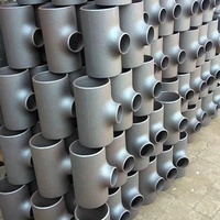 Raccord en T égal forgé haute pression en acier au carbone ASME B16.9/ASTM A234 WPB, résistant à la corrosion, peint, pour gaz