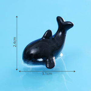 Miniaturas de Animales Marinos de Resina, Figuras de Tiburón Ballena para Casa de Muñecas, Jardín de Hadas, Acuario, Decoración de Fiestas - Product Image 5