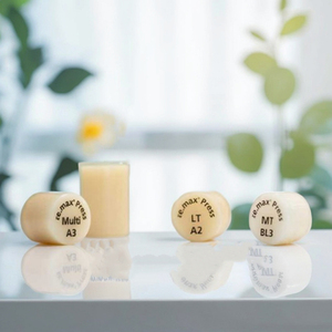 Lingote de Cerámica de Vidrio de Disilicato de Litio Eléctrico IPS E Max Press para la Fabricación de Carillas, Incrustaciones, Coronas en Laboratorios Dentales - Product Image 5