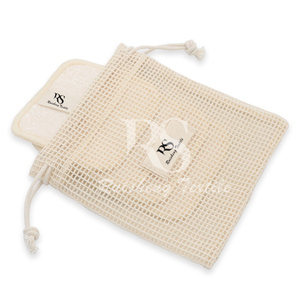 Tampons démaquillants réutilisables OEM Tampon de nettoyage facial <span class=keywords><strong>carré</strong></span> en éponge de <span class=keywords><strong>bambou</strong></span> Tampons démaquillants lavables en <span class=keywords><strong>bambou</strong></span> - Product Image 5