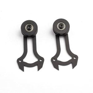 WEKIS European Antique Interior Barn Wood Screw Installation Durable Brass Steel Sliding Door Hardware Door Window Accessories - Product Image 3