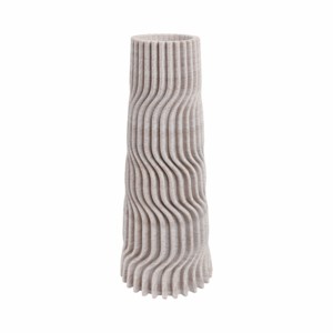 Vaso in Porcellana Stampato in 3D Moderno e Alto, Elemento Decorativo per Soggiorno, Camera da Letto e Ufficio - Product Image 3