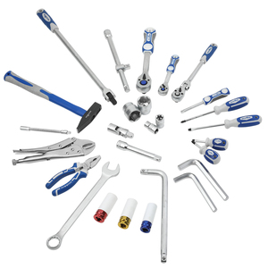 Steeltreks Hardware Tool Sets 143-Piece Plastic CRV Household Hand Tool Set Multifunctional Blue Combination <b>Socket</b> <b>Extension</b> - Product Image 3