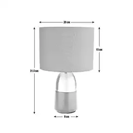 Lampe LED d'ambiance sans fil en maille, 4 vitesses, contrôle tactile, lumière chaude à intensité variable, éclairage décoratif intérieur - Product Image 1