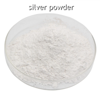 Poudre d'argent en flocons, poudre d'argent sphérique conductrice, poudre d'argent micronique ultrafine, poudre d'argent nano pure