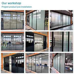 <span class=keywords><strong>Porte</strong></span> <span class=keywords><strong>coulissante</strong></span> de luxe en aluminium pour entrepreneur, constructeur commercial, <span class=keywords><strong>prix</strong></span> usine, <span class=keywords><strong>porte</strong></span> intérieure en verre, <span class=keywords><strong>cloison</strong></span> <span class=keywords><strong>coulissante</strong></span> de bureau - Product Image 4
