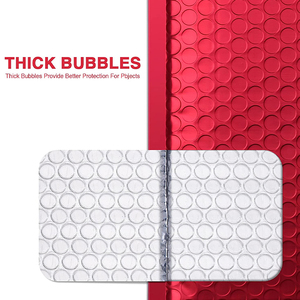 Nhà Máy Giá Co-ép Đùn Kim Loại Red Gold Bong Bóng Bưu Phẩm Đệm Bong Bóng Chuyển Phát Nhanh Túi - Product Image 3