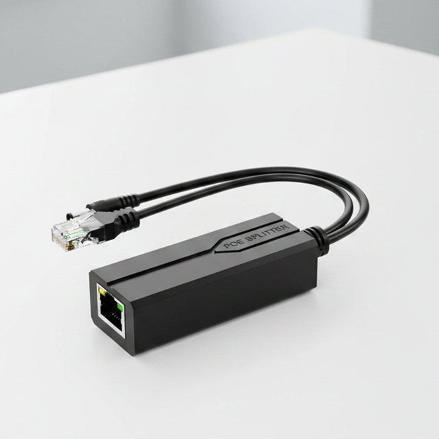 IEEE802.3AF/AT 10/100/1000Mbps POE Converter 48V to 12V 1.2A Power Output POE Ethernet RJ45 Gigabit PoE Splitter