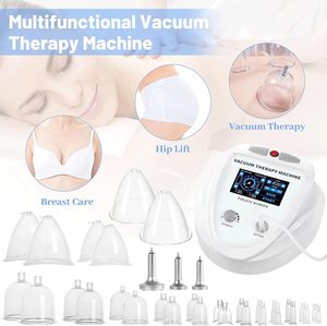 Machine <span class=keywords><strong>de</strong></span> thérapie sous vide avec ensemble <span class=keywords><strong>de</strong></span> ventouses à l'arrière 0-70 Cmgh avec 24 ventouses et 3 têtes Guasha en métal - Product Image 5