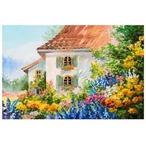 Great Service 5D Full Customized Landscape Diamond Painting Set Kits Kids Diy Special Wholesale Wreath Canvas Diamond Painting