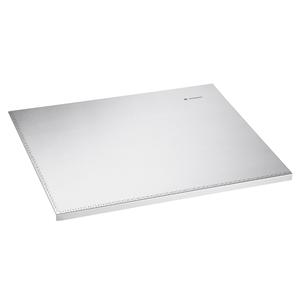 Planche à découper Zassenhaus pour plan de travail de cuisine, 48 cm, en acier inoxydable, pour la préparation des aliments - Product Image 1