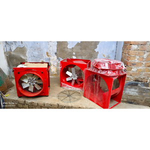 Ventilador Axial Industrial Cuadrado de 900 mm con Aspas de Aluminio, Alto Flujo de Aire, Unidad de Refrigeración y Ventilación, Resistente y Duradero - Product Image 2