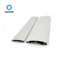 Nouveau style de volets roulants en aluminium porte lamelle profils 6063 en aluminium