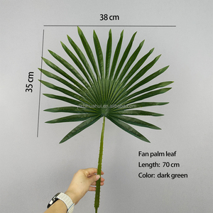 Vente en gros de feuilles de <span class=keywords><strong>fougère</strong></span> vertes artificielles Monstera feuilles de palmier pour la maison jardin aménagement paysager décoration végétale - Product Image 6