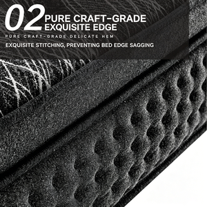 Matelas Grand Format Rafraîchissant en Mousse à Mémoire de Forme au <span class=keywords><strong>Latex</strong></span>, à Ressorts Ensachés Nid d'Abeille, avec Couche Souple au Charbon de Bambou, Enroulable pour Hôtels et Domicile - Product Image 5