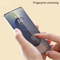 Pelindung layar kotak ajaib Tempered Glass kustom HD 2 pak untuk Samsung Galaxy S24 S25 Ultra Plus dengan Kit instalasi Anti debu