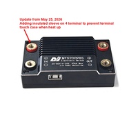 Maytech 300A 20S 25-85V DC Interrupteur électronique anti-étincelles pour batterie avec indicateur LED, protection contre les courts-circuits et coupure de courant positif