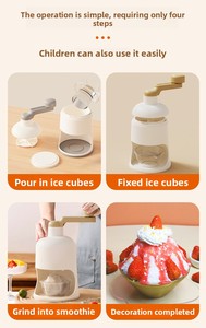 Máquina Manual <span class=keywords><strong>para</strong></span> Hacer <span class=keywords><strong>Hielo</strong></span> Raspado, Fácil <span class=keywords><strong>de</strong></span> Limpiar, Mini Trituradora <span class=keywords><strong>de</strong></span> <span class=keywords><strong>Hielo</strong></span> Doméstica <span class=keywords><strong>para</strong></span> Hacer <span class=keywords><strong>Granizados</strong></span> Caseros, Novedad 2026 - Product Image 5