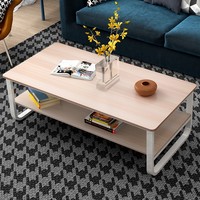 Ensemble de table basse moderne de style chinois, plateau en verre convertible, design modulaire, rangement avec tiroirs, coins arrondis, pour salon, intérieur, maison