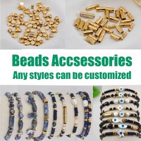 OEM/ODM Bijoux personnalisés en gros, perles en acier inoxydable, accessoires pour la fabrication de bijoux DIY, bracelet, collier, boucles d'oreilles