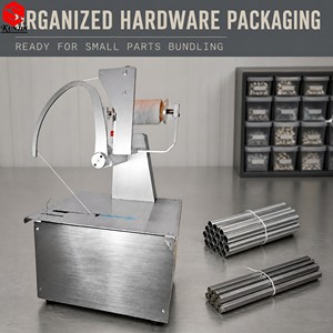 Macchina Legatrice Semi-Automatica KUNJIN ad Alta Velocità, Imitazione Manuale per Tubi in PVC e Acciaio Inossidabile - Product Image 4