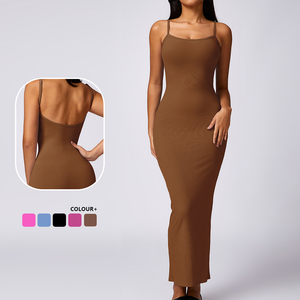 All'ingrosso donna abito senza maniche <span class=keywords><strong>Sexy</strong></span> elegante da sera abiti <span class=keywords><strong>Casual</strong></span> <span class=keywords><strong>abbigliamento</strong></span> <span class=keywords><strong>Casual</strong></span> - Product Image 1