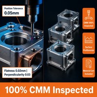 Usinage rapide de prototypes CNC en 3 jours, précision 0,05 mm, ISO 9001, 5 axes, aluminium, acier inoxydable, électroérosion à fil, brochage pour usinage rapide