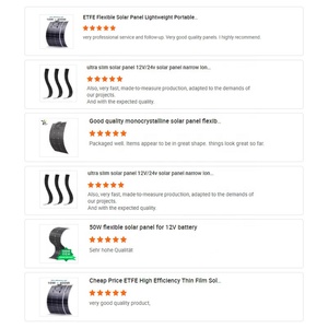 Panneau <span class=keywords><strong>Solaire</strong></span> Monocristallin Flexible IP67 10W 20W 5V 12V 18V Mini Panneau Photovoltaïque pour Ventilateur <span class=keywords><strong>Solaire</strong></span>, Éclairage de Vélo, <span class=keywords><strong>Chargeur</strong></span> de Clôture - Product Image 6