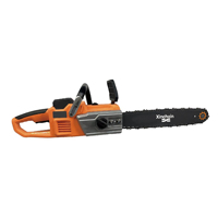 Tronçonneuse électrique filaire de 16 pouces 315-2100w pour la coupe d'arbres et la coupe du bois, 4800 tr/min, batterie au lithium