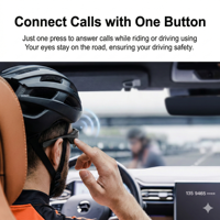 Lunettes de soleil sportives intelligentes personnalisées unisexes avec IA, Bluetooth, anti-UV, navigation, appels et musique pour l'extérieur