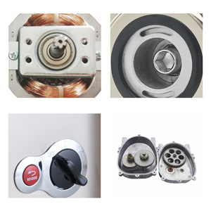 ORVICA Picadora de Carne de Alta Potencia, Pequeña, de Acero Inoxidable, Doméstica, Totalmente Automática, Multifuncional, Eléctrica, para Rellenar Salchichas - Product Image 4