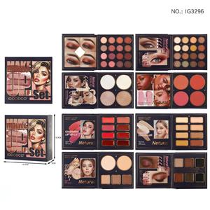Palette de fards <span class=keywords><strong>à</strong></span> paupières IGOODCO 90 couleurs, fard <span class=keywords><strong>à</strong></span> paupières pressé pailleté pour la scène, fabrication directe, imperméable, vente en gros - Product Image 3